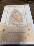 For A Dear Godchild's Baptism Greeting Card