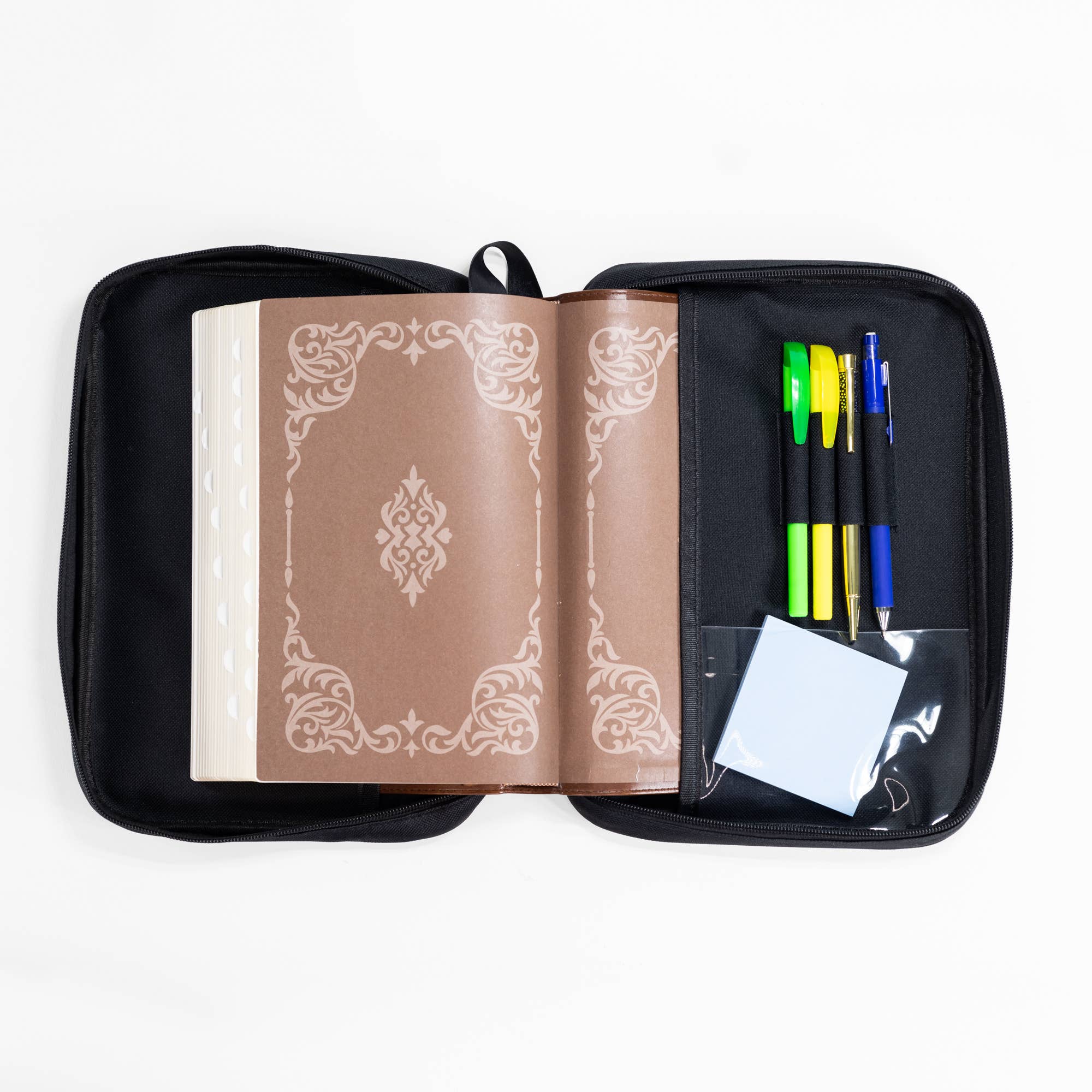 Bible Cover: Basic: Black / Large