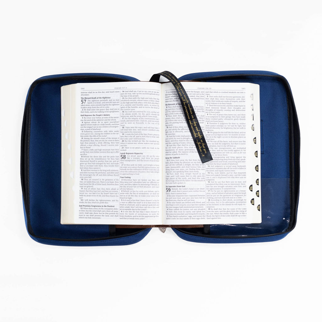 Bible Cover: Basic: Black / Large