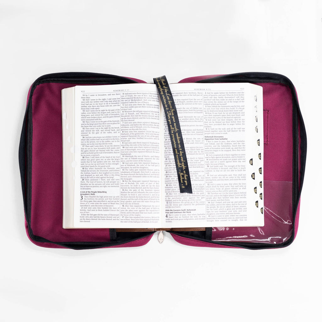 Bible Cover: Basic: Black / Large
