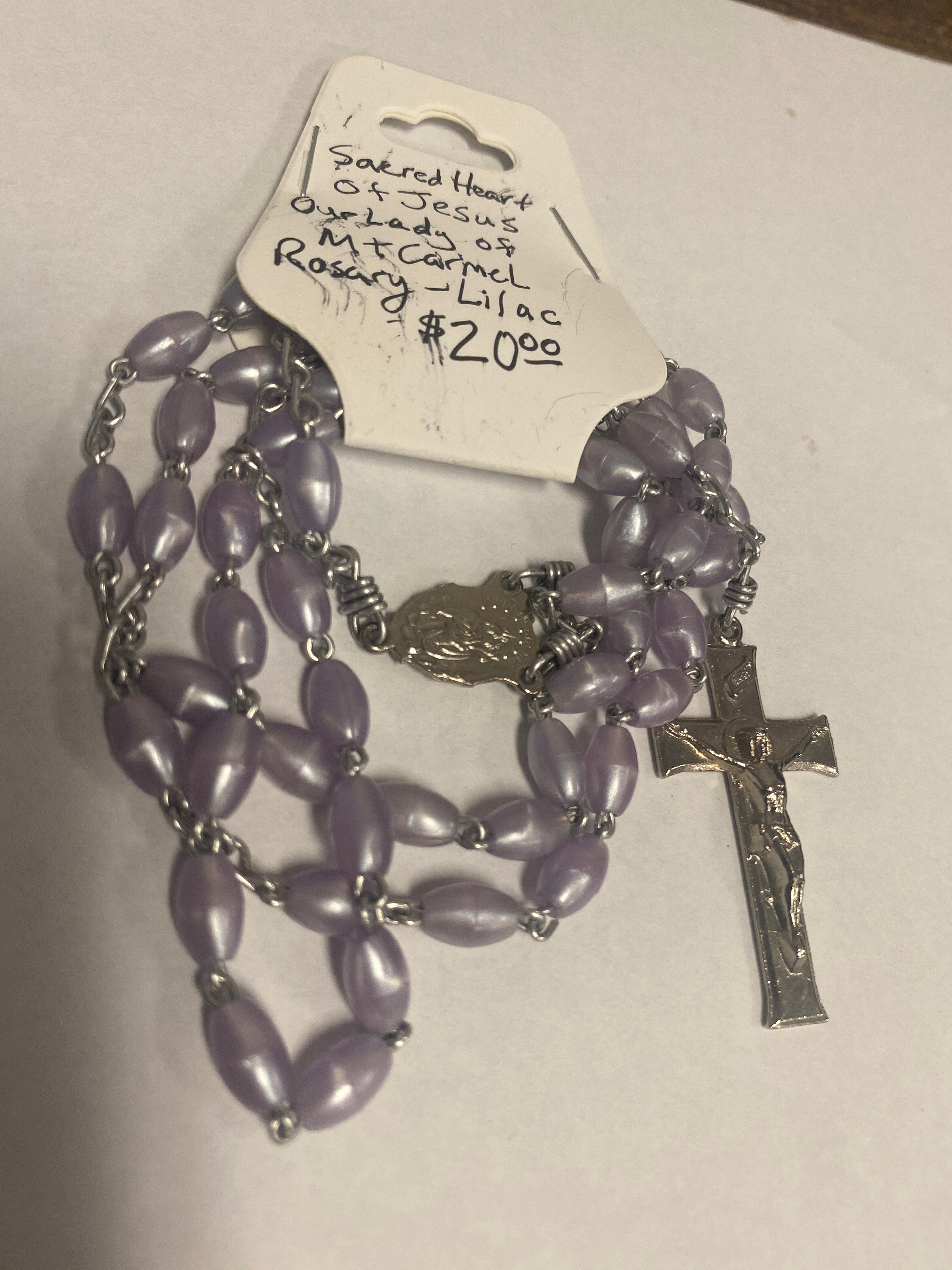 Sacred Heart of Jesus Our Lady of Mount Carmel Rosary