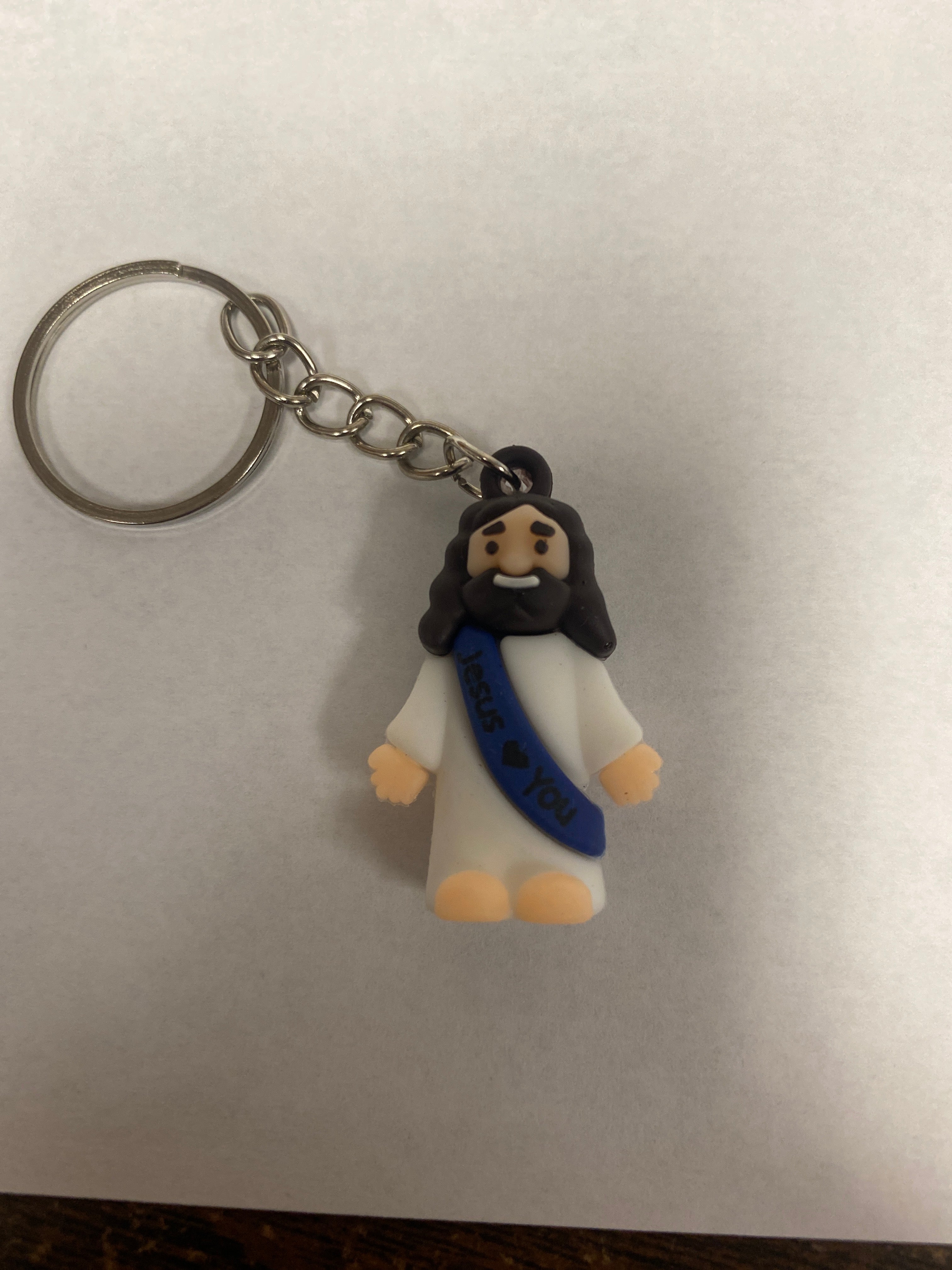 Mini Jesus Keychain