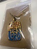 Vintage 1960s Terra Sancta Guild "Praise The Lord" Necklace