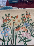 Vintage Floral Canvas Tote Bag (The Fragrance of Flowers and Herbs)