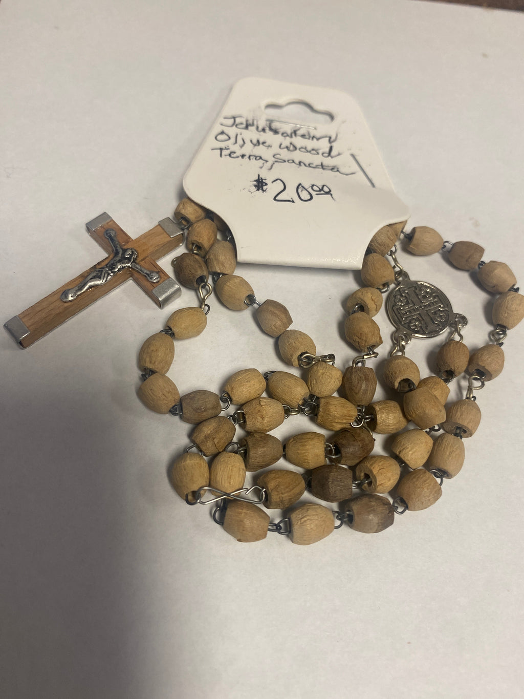 Jerusalem Olive Wood Terra Sancta Rosary