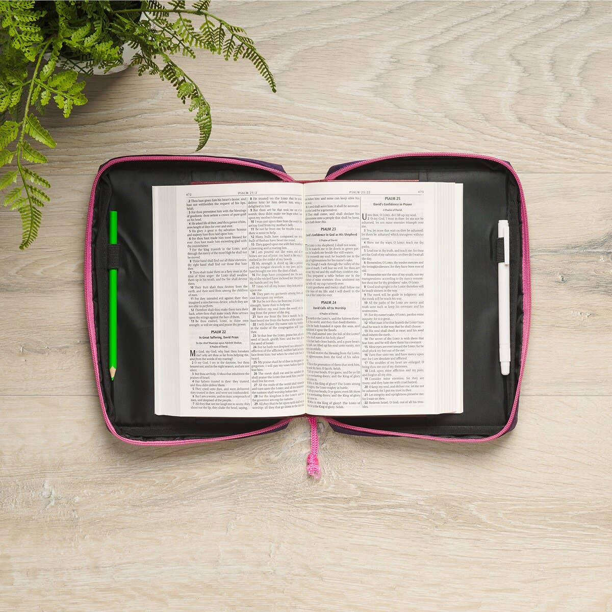 Bible Cover Fashion I Am Strong Prov. 31:25 S: Small