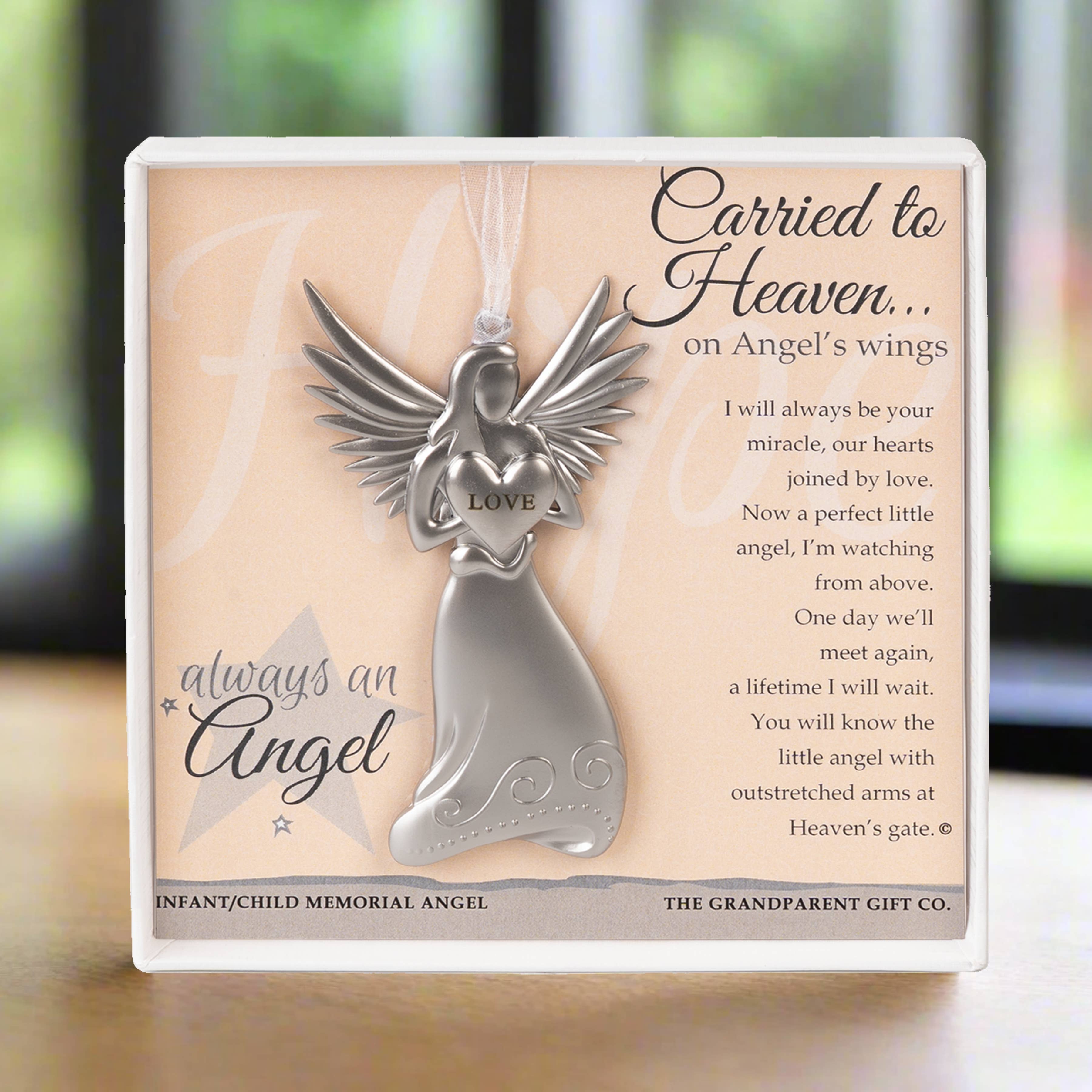 Infant Loss Or Miscarriage Memorial Angel Ornament