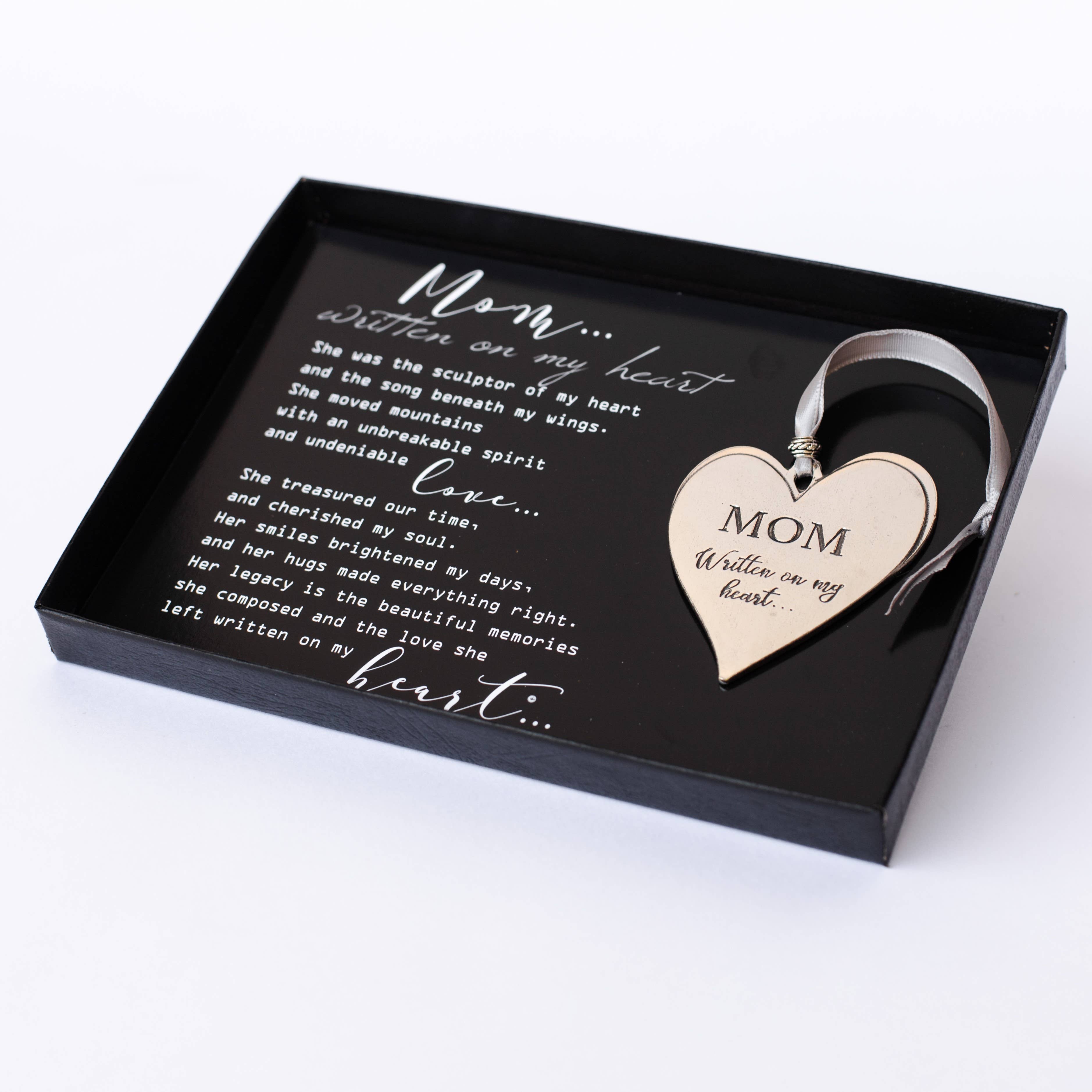 Mother Loss USA Handmade Pewter Memorial Ornament