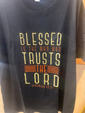 Blessed Is The Man Who Trusts The Lord (Jeremiah 17:7) T-Shirt Size X-L