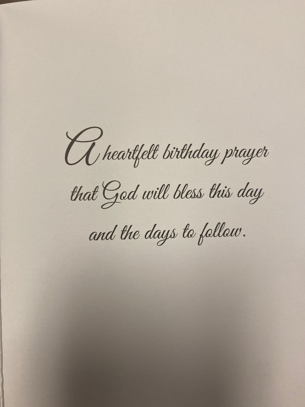 God Bless You On Your Birthday Dear Minster Greeting Card