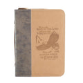 Divine Details: Bible Cover Brown Wings Of Eagles: Large