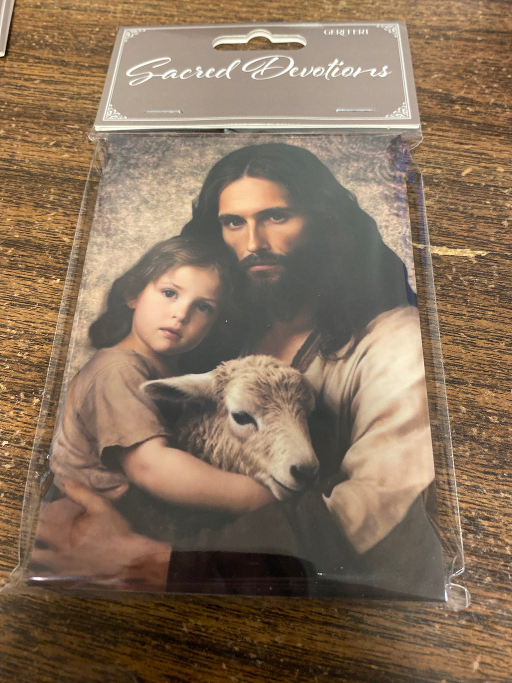 Good Shepherd Wood Plaque 5"