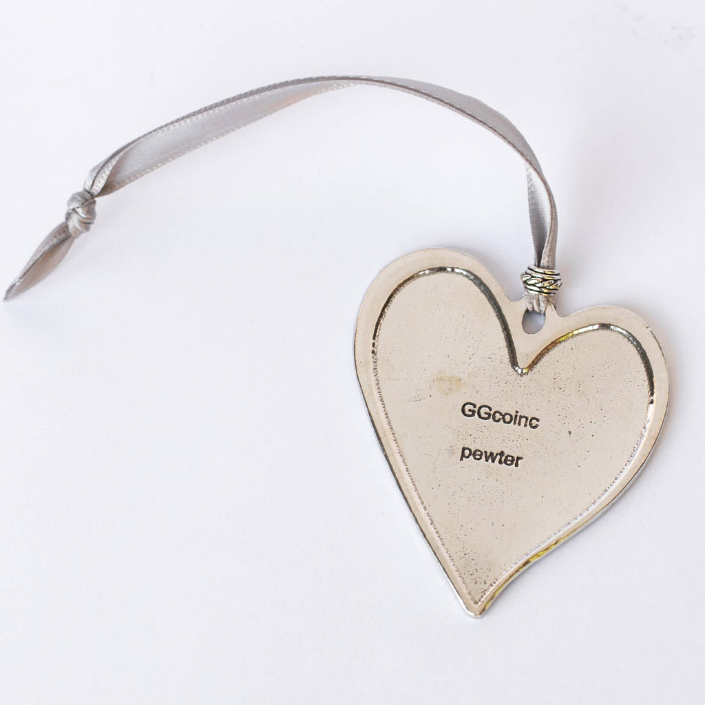 Loss of Dad Memorial Ornament: Handmade USA Pewter