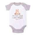 Bodysuit: For This Child (1 Samuel 1:27),3-6 mo.
