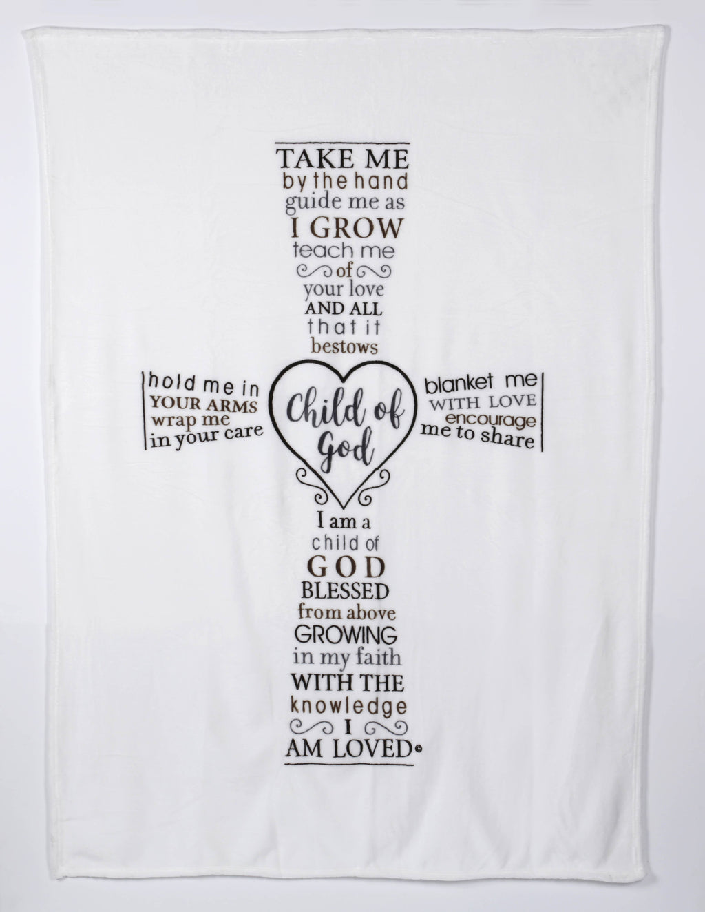 Child of God Blanket: Christian Gift for Child or Teen