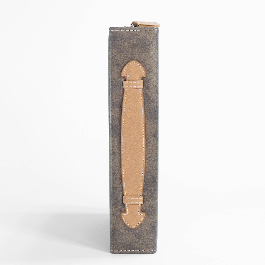 Divine Details: Bible Cover Brown Wings Of Eagles: Large