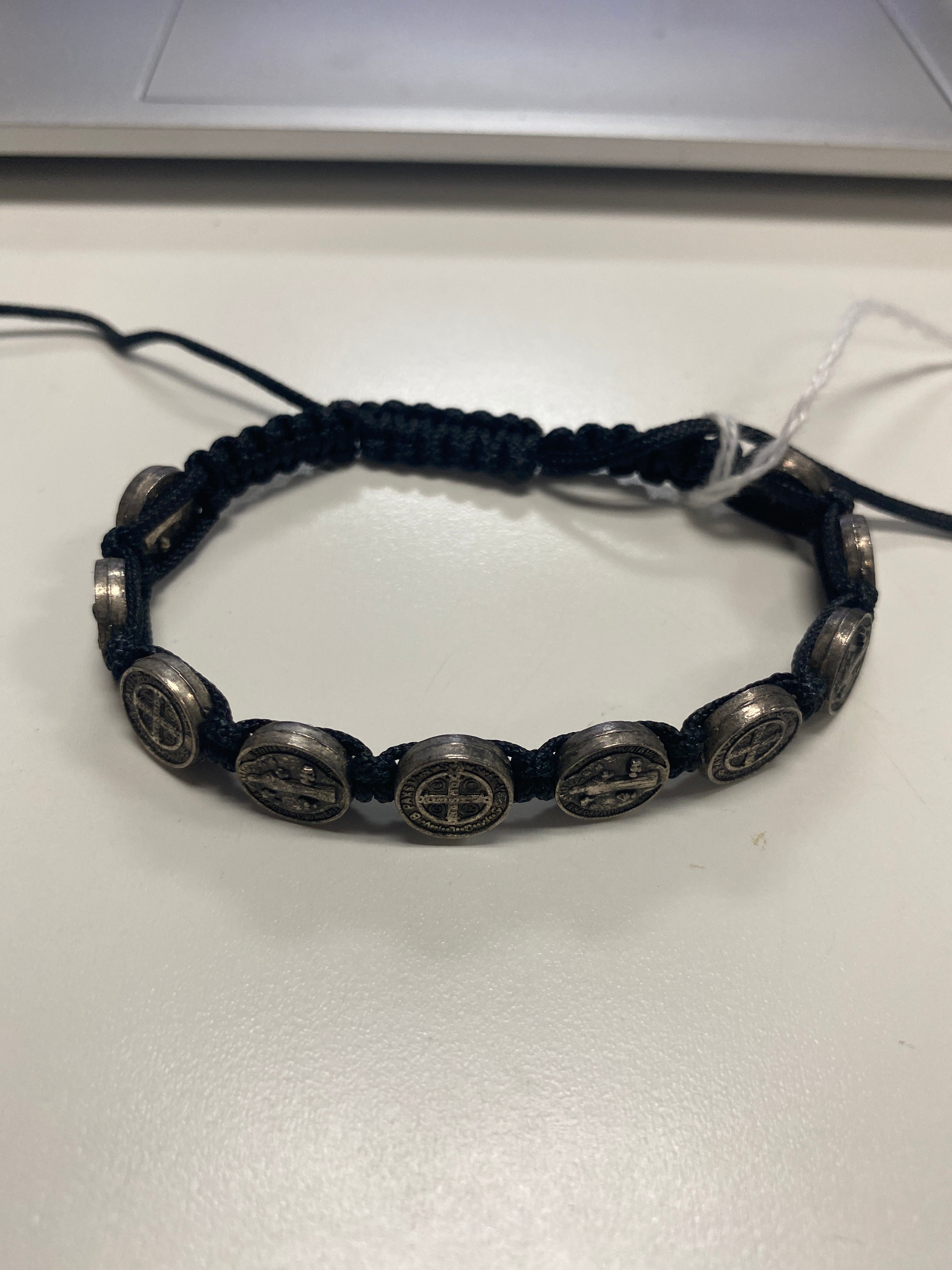 Saint Benedict Medals Cord Bracelet