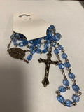 Vintage Rosary Light Blue