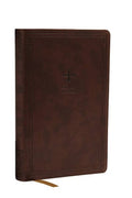 NRSV Catholic Edition Gift Bible, Brown Leathersoft (Comfort