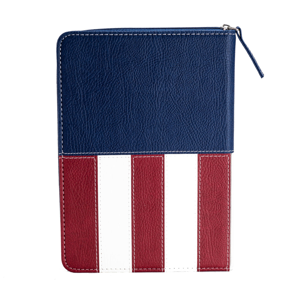 Divine Details 2020: Zippered Journal: US Flag Stand Firm