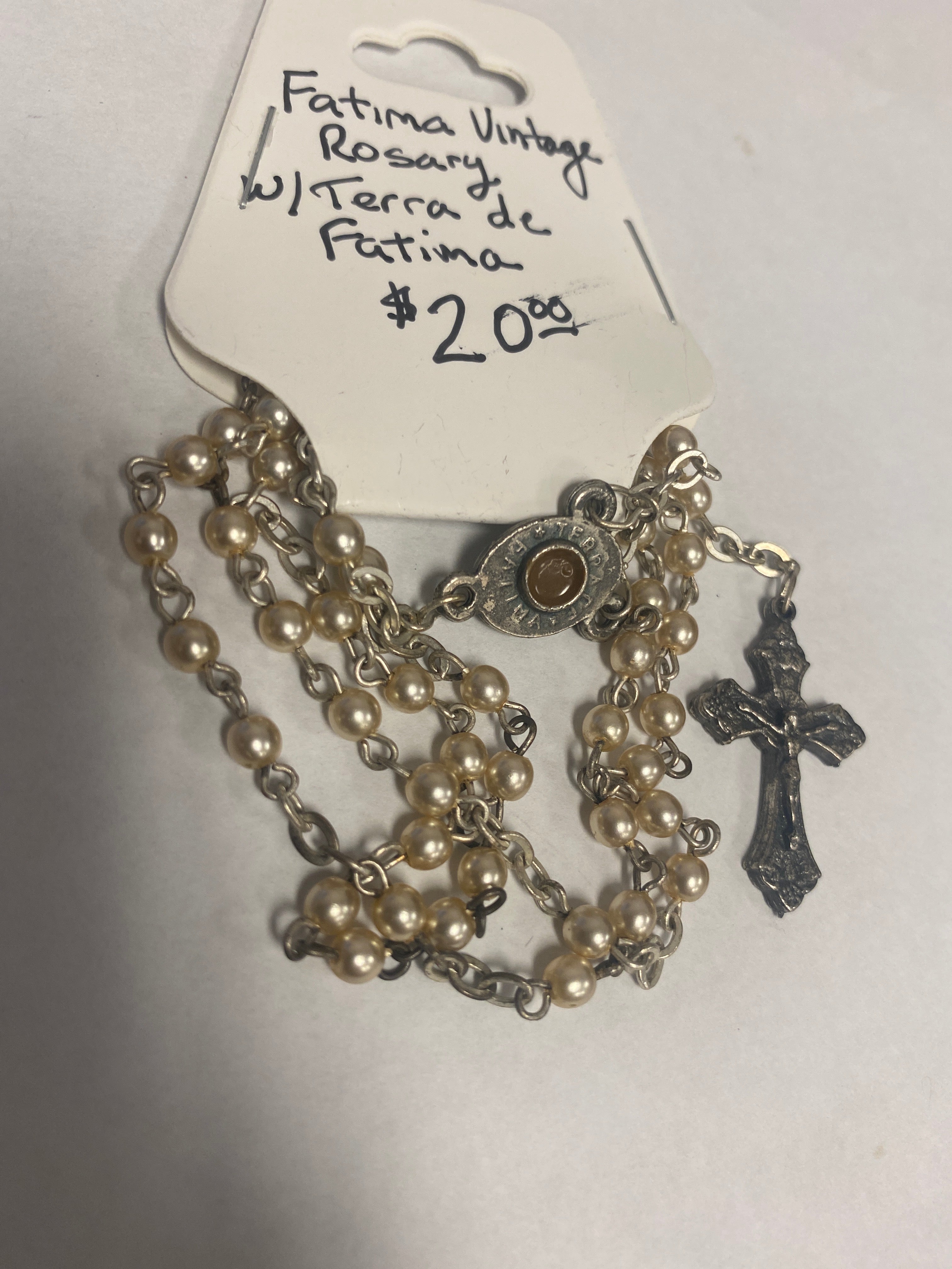 Vintage Fatima Rosary Terra De Fatima