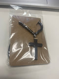 Hematite Cross Necklace