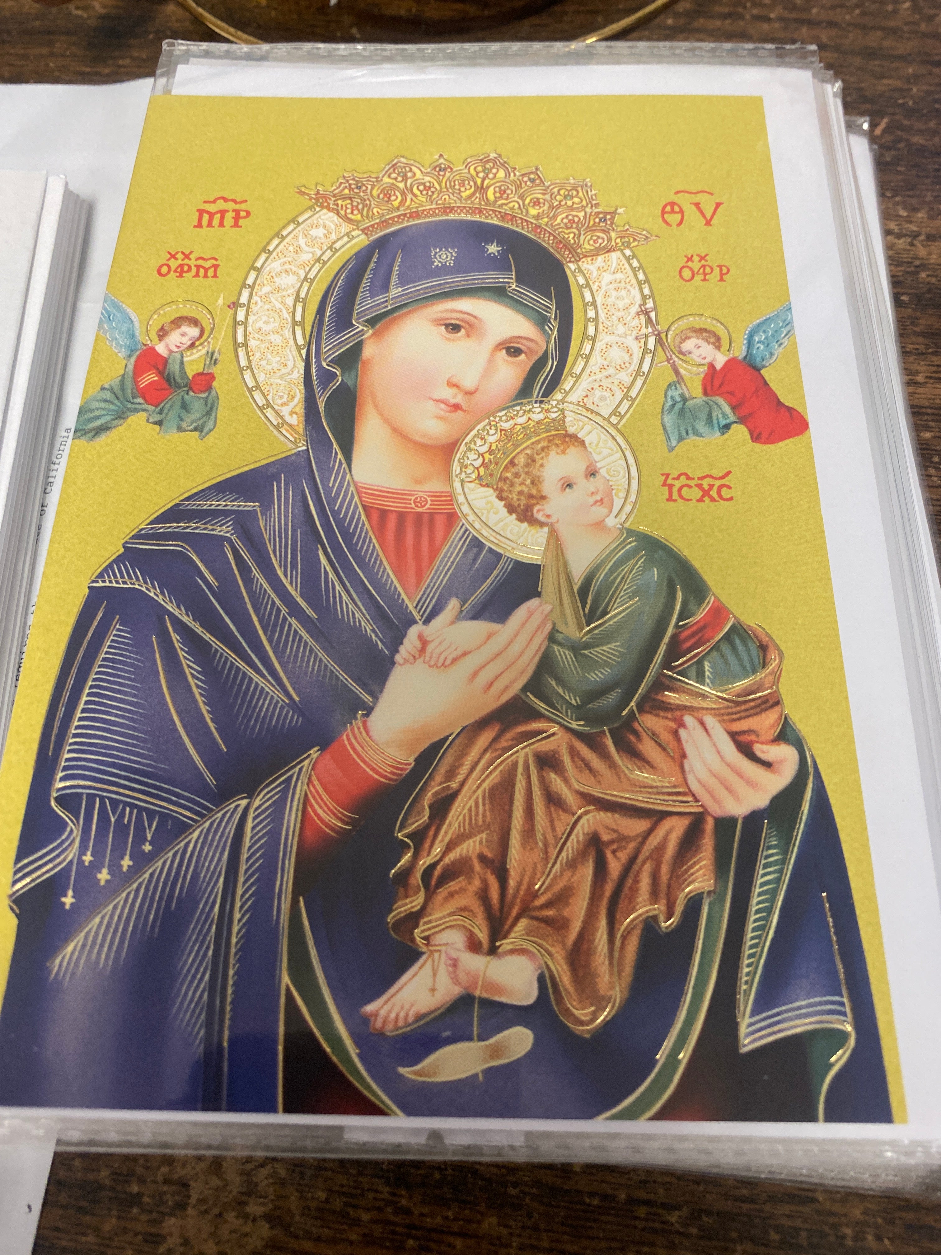 Ol Perpetual Help Note Card