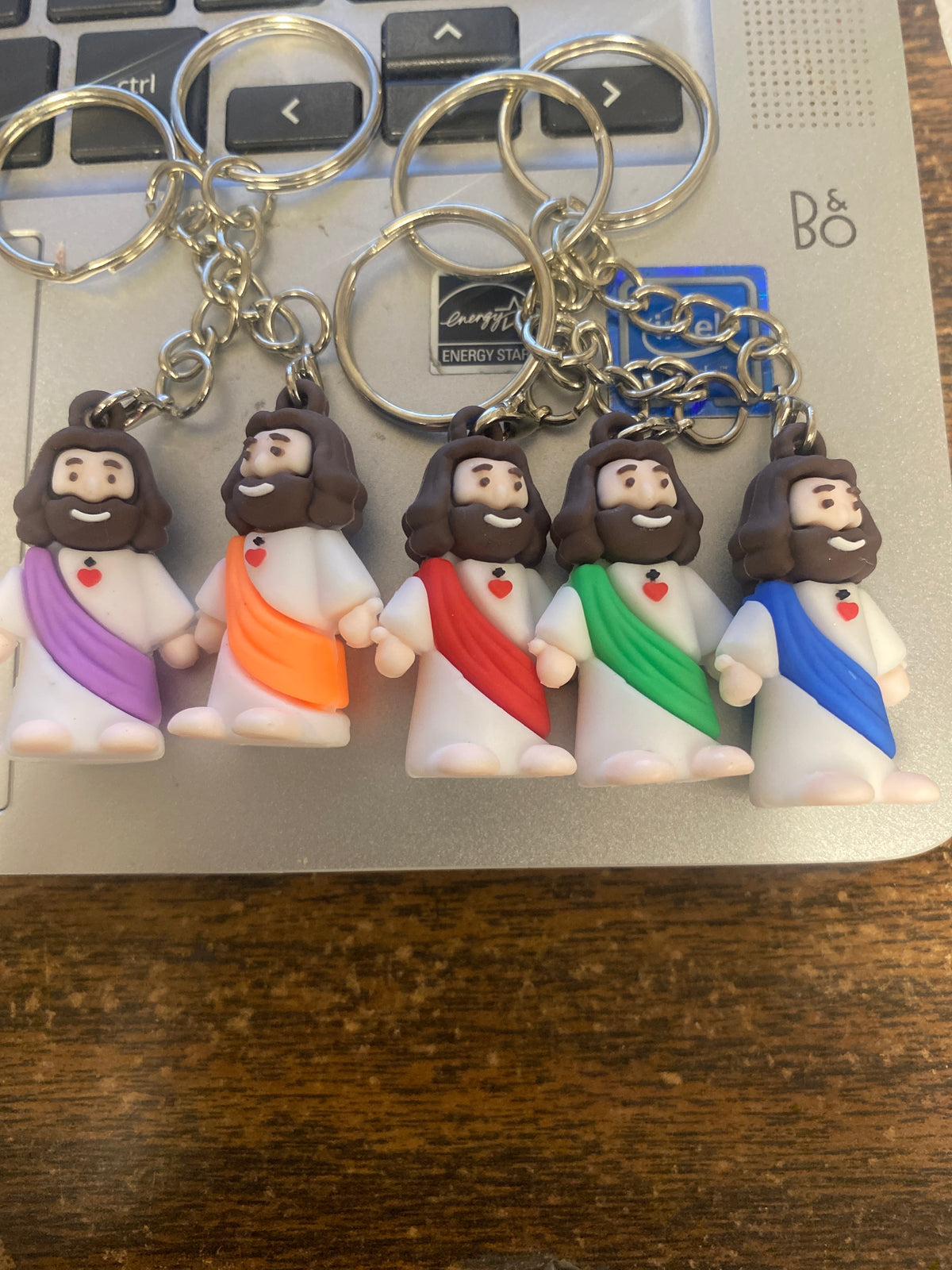 Mini Jesus Keychain