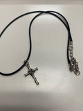 Rose Cross Necklace