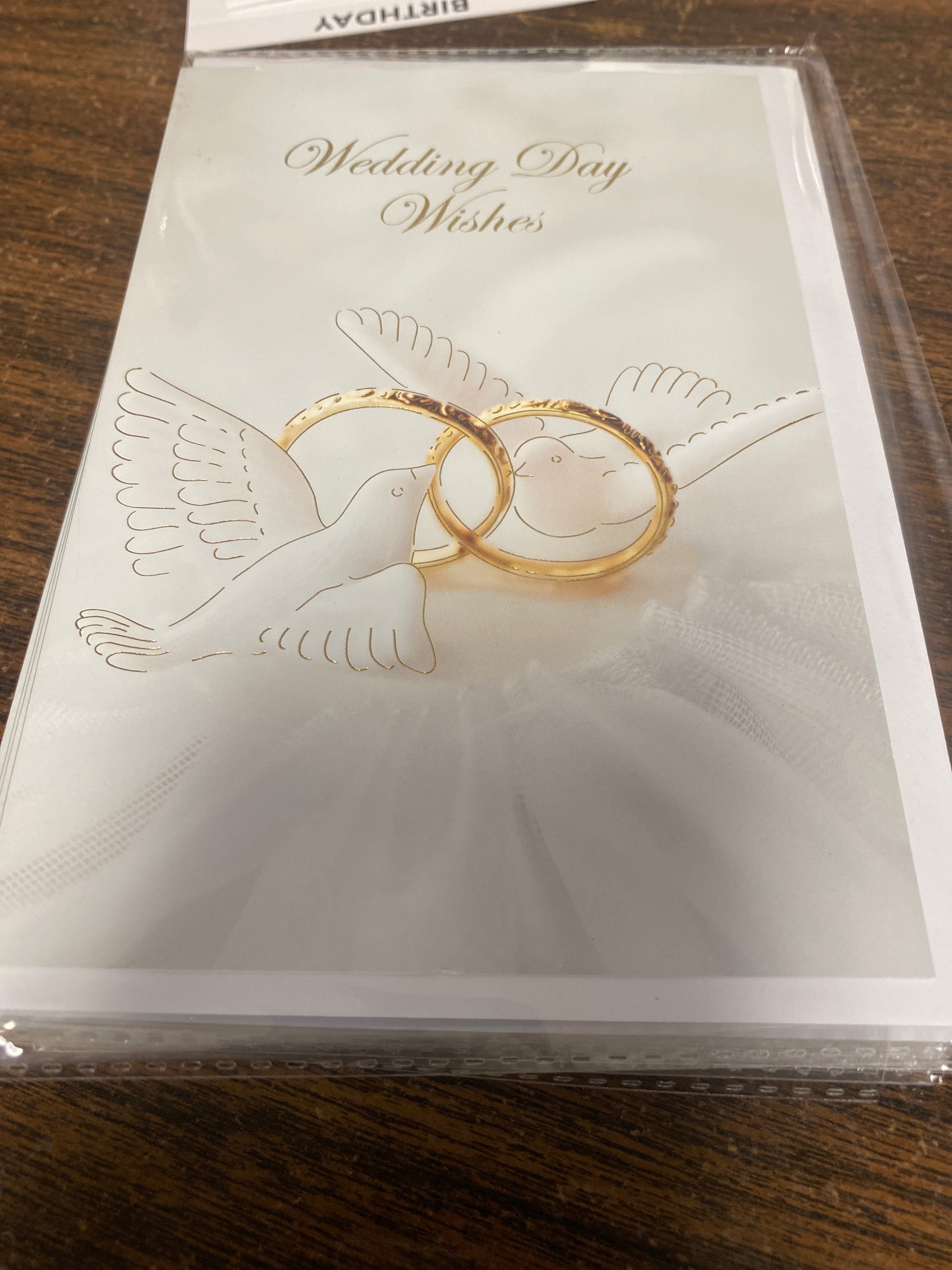 Wedding Day Wishes Greeting Card