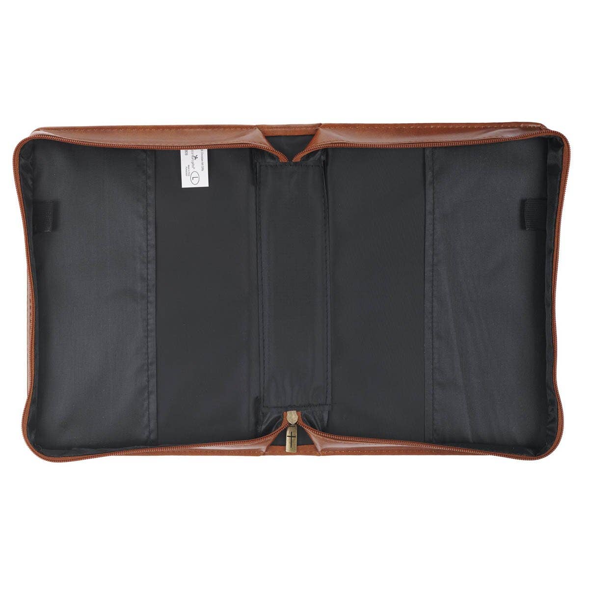Bible Cover Classic Brown Trust in the Lord Prov. 3:5: Extra Large