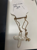 Shell Cross Necklace