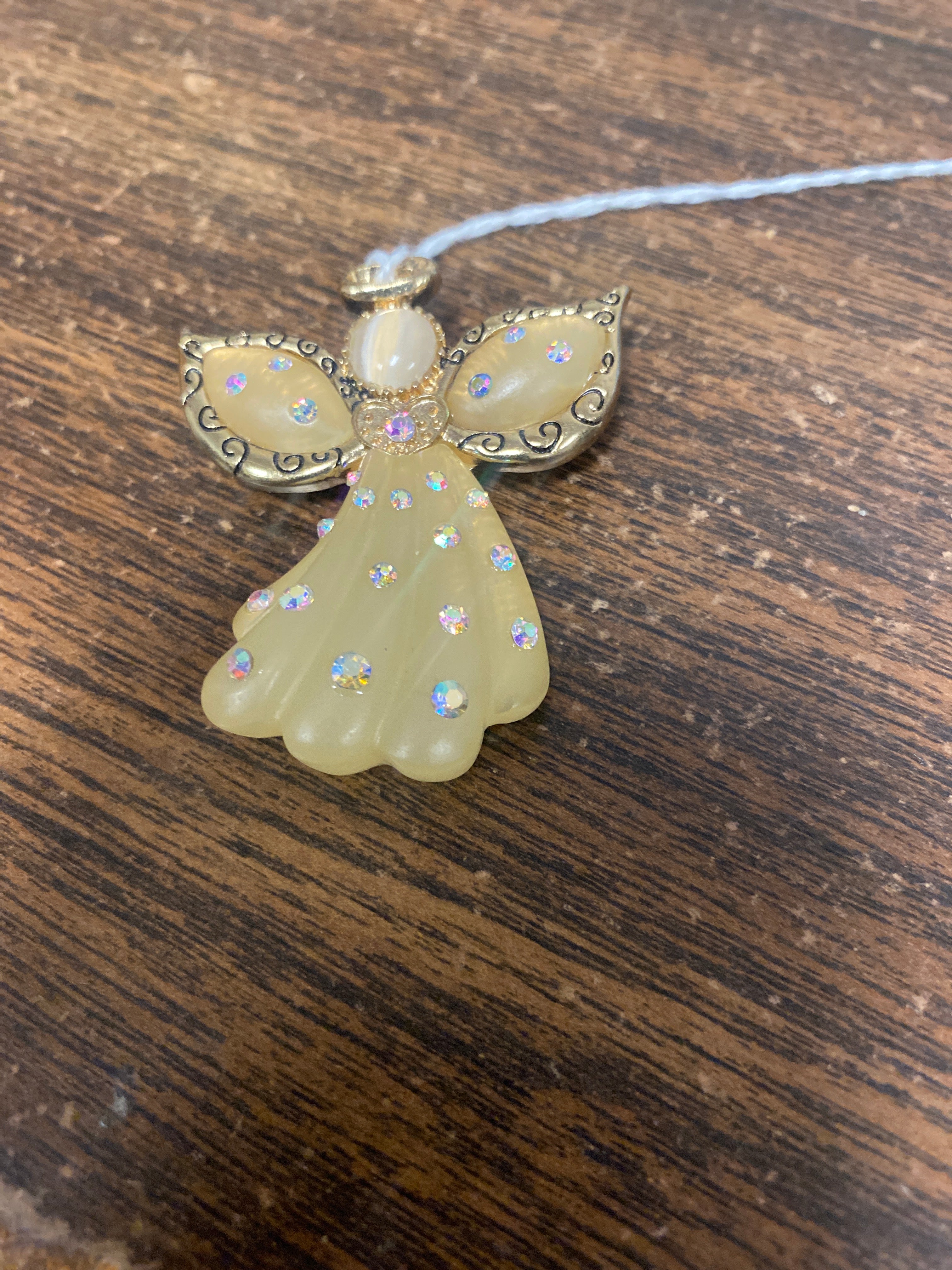 1990s Kenneth Cole Angel Brooch Pin