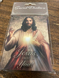 Divine Mercy Wood Plaque 5"