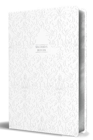 Biblia Católica en español. Boda, bautizo, primera comunión, confirmación y cumpleaños. Caja blanca regalo / Catholic Bible. Spanish-Language, Leathersoft,