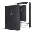 La Biblia Católica letra y tamaño grande. Símil piel negra, cremallera / Catholic Bible in spanish Black Leathersoft with Zipper