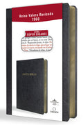 Biblia Reina Valera Revisada 1960 letra súper gigante, símil piel negro