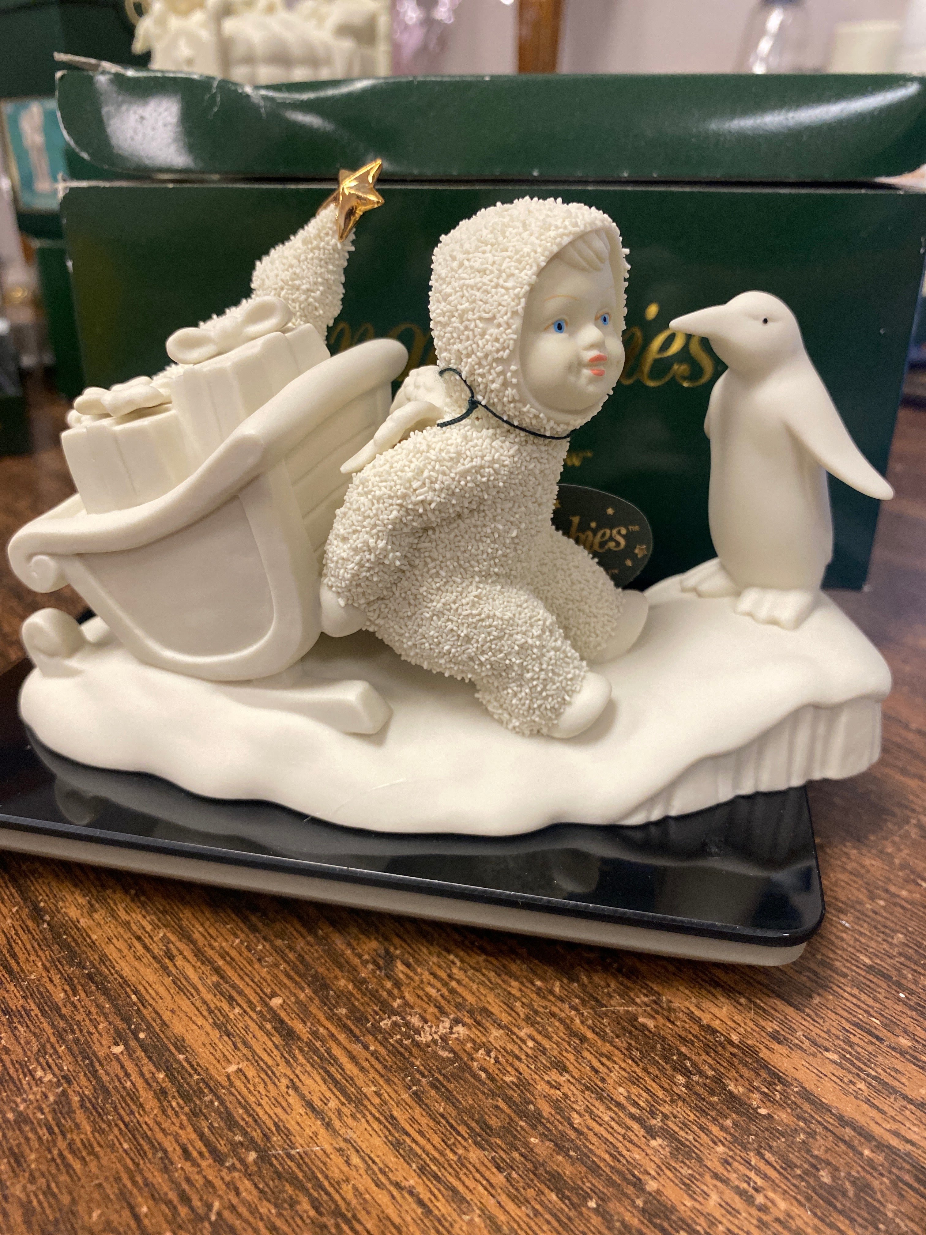 Snowbabies "Stuck In The Snow"