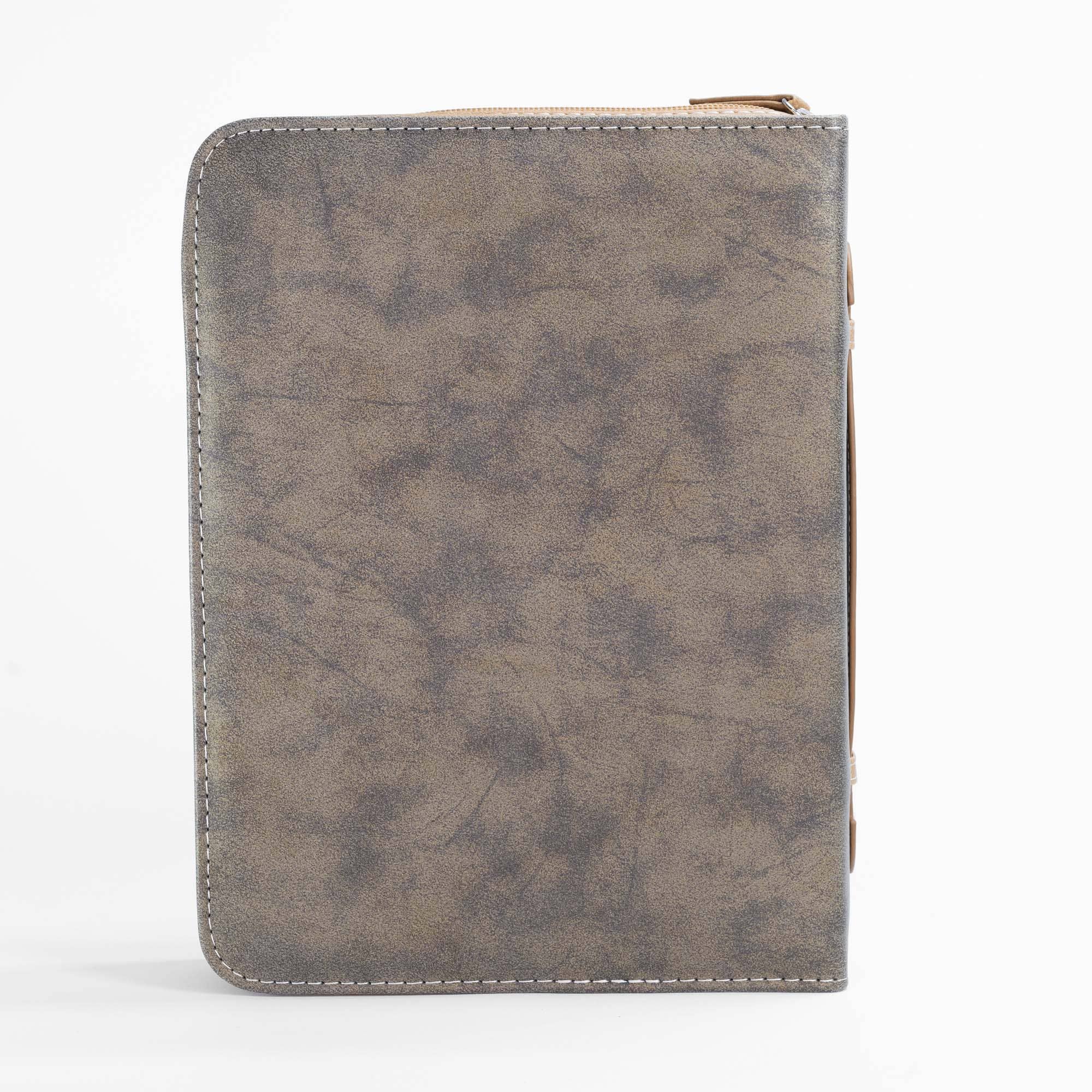 Divine Details: Bible Cover Brown Wings Of Eagles: Large