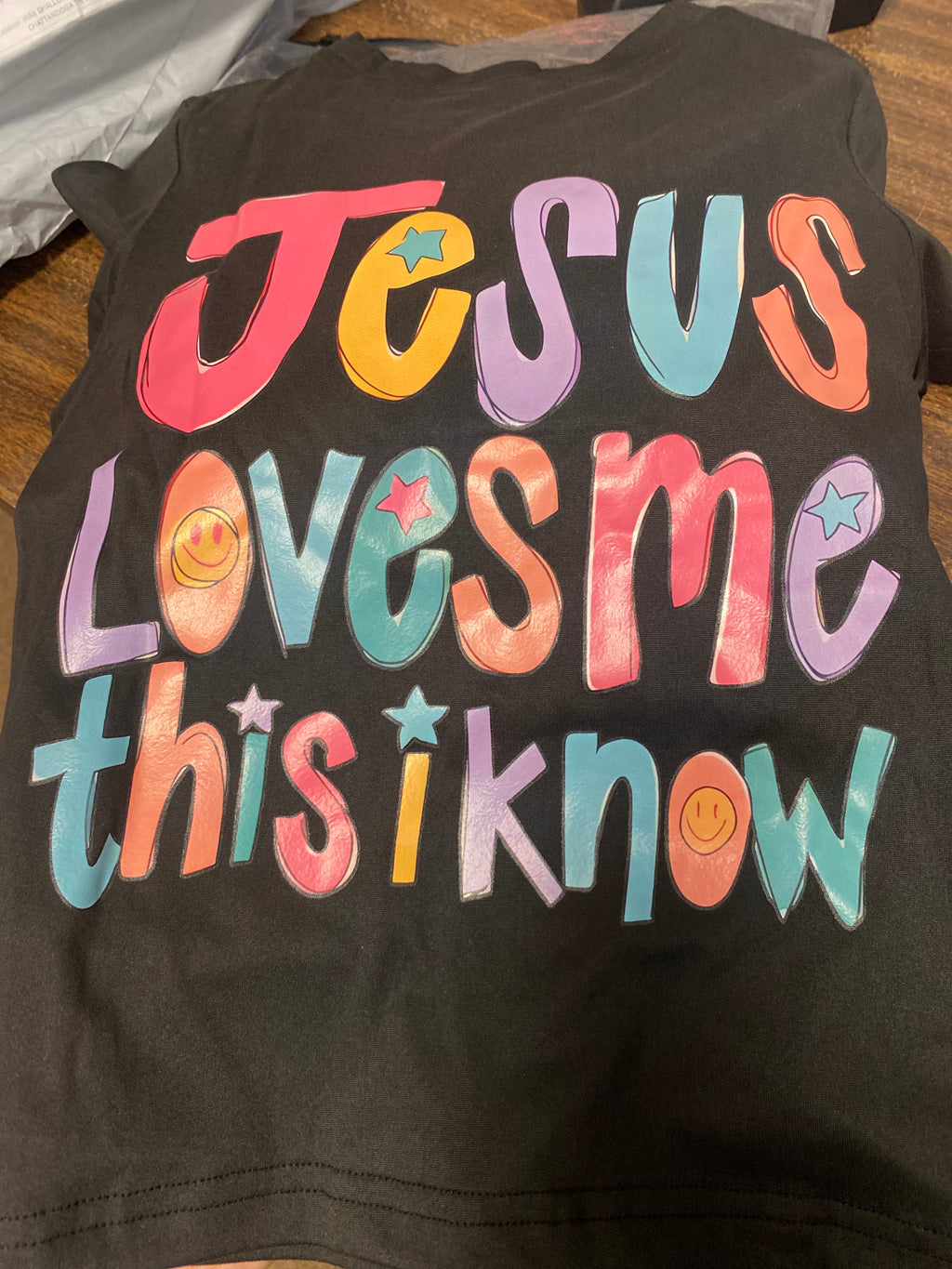 Jesus Loves Me This I know Child's T-Shirt Size 6Y
