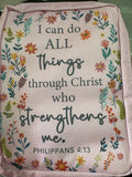 Bible Cover "I can do all things through Christ. . ."