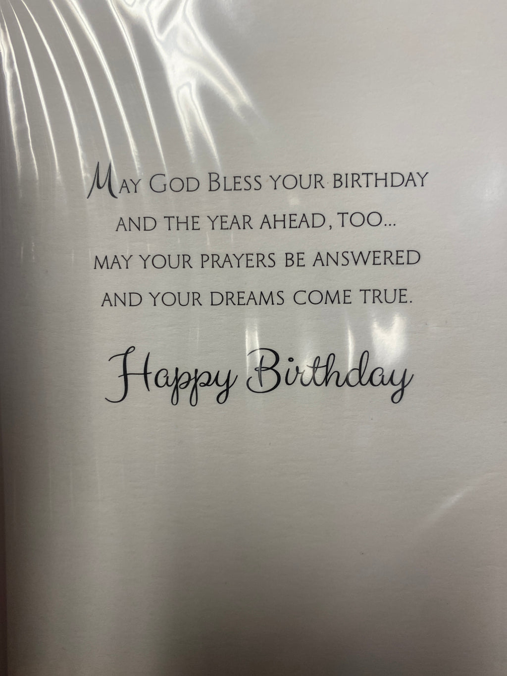 Blessings On Your Birthday Greeting Card