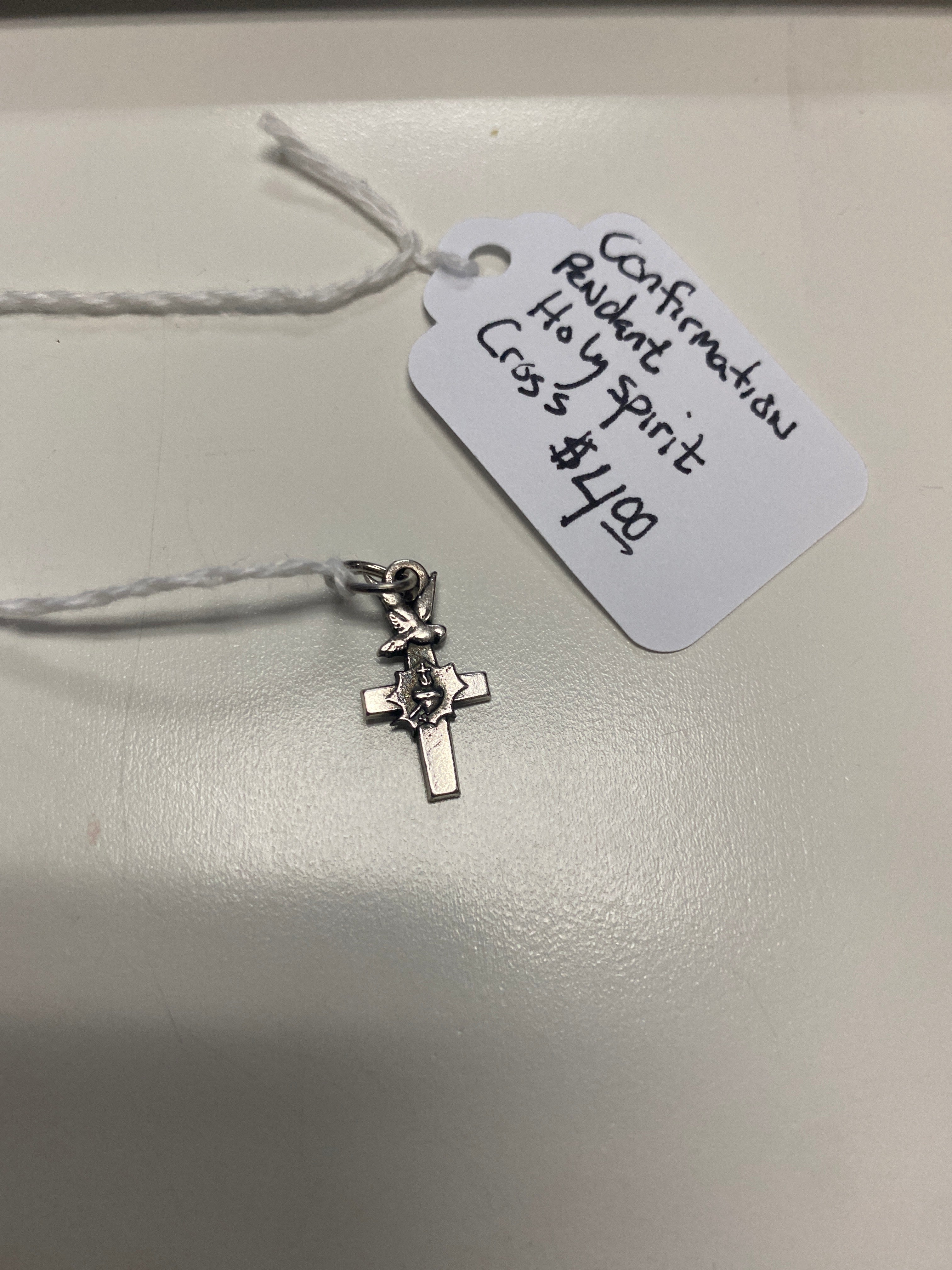 Confirmation Pendant Holy Spirit Cross