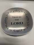 Trust In The Lord Small Decorative Trinket Dish