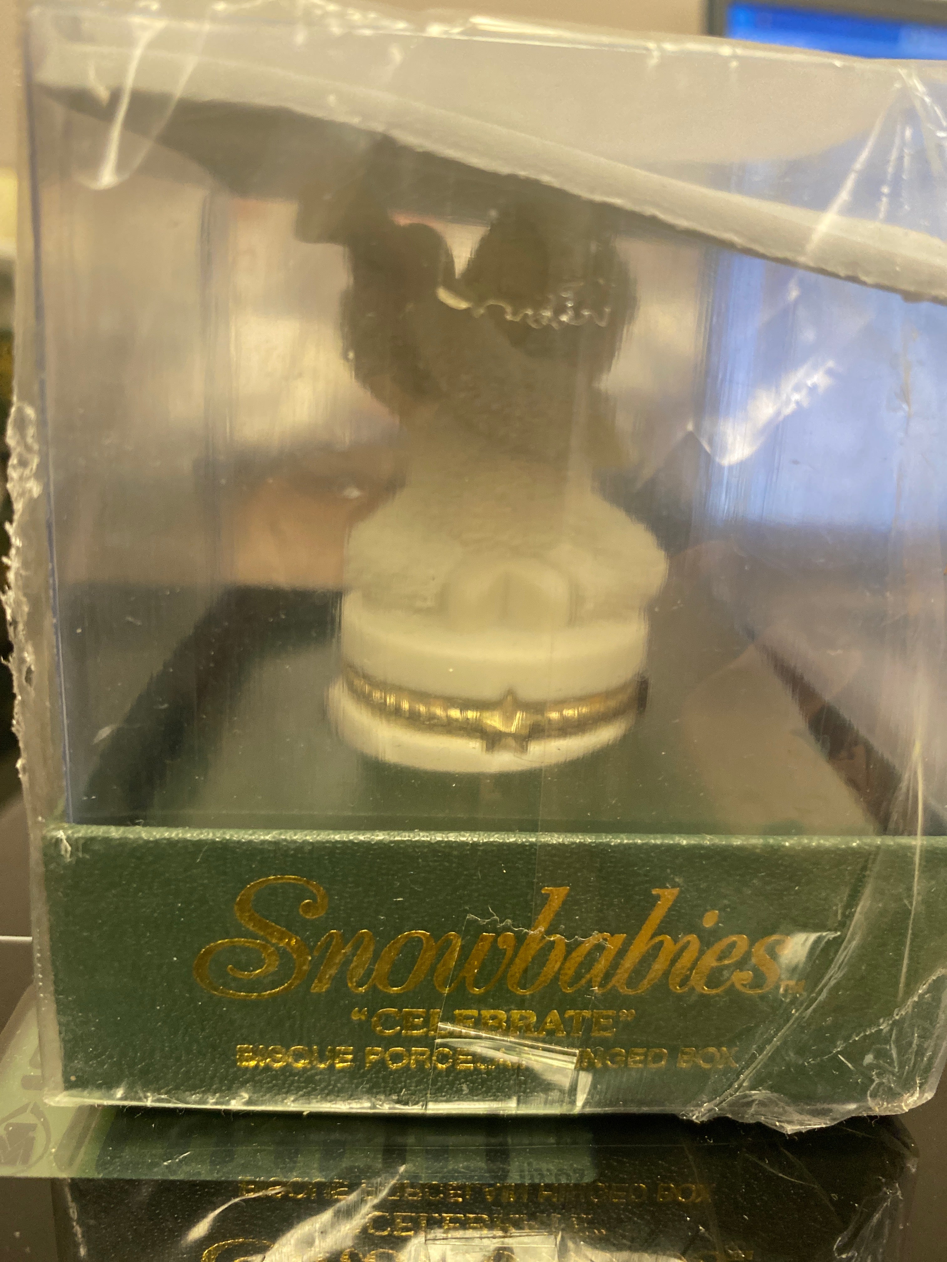 Snowbabies "Celebrate" Hinged Box