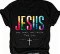 Jesus The Way The Truth T-Shirt Size Medium