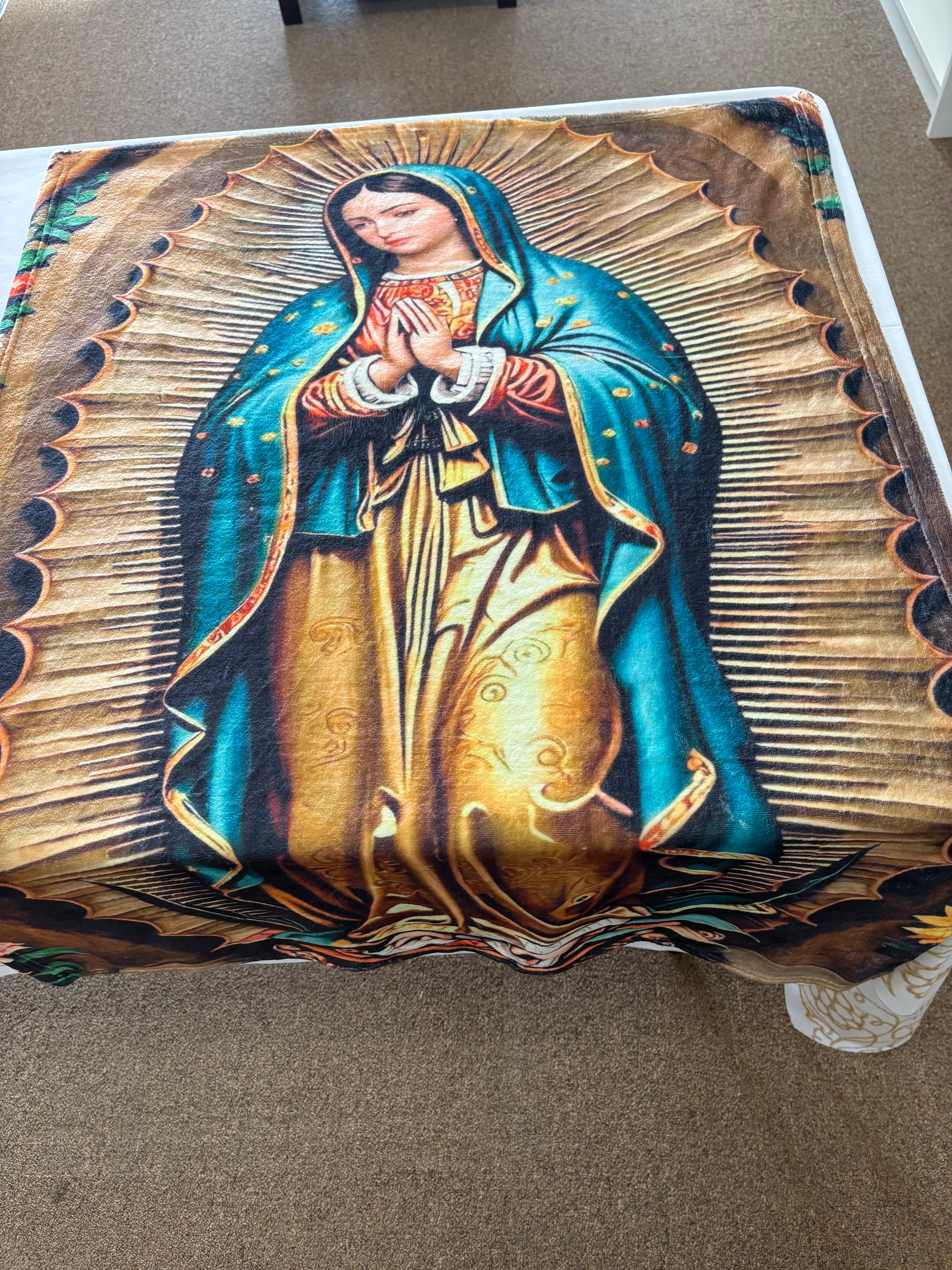 Our Lady of Guadalupe Blanket