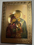 Byzantine Holy Family Icon Magnet