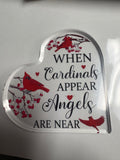 When Cardinals Appear Angels Are Near Heart