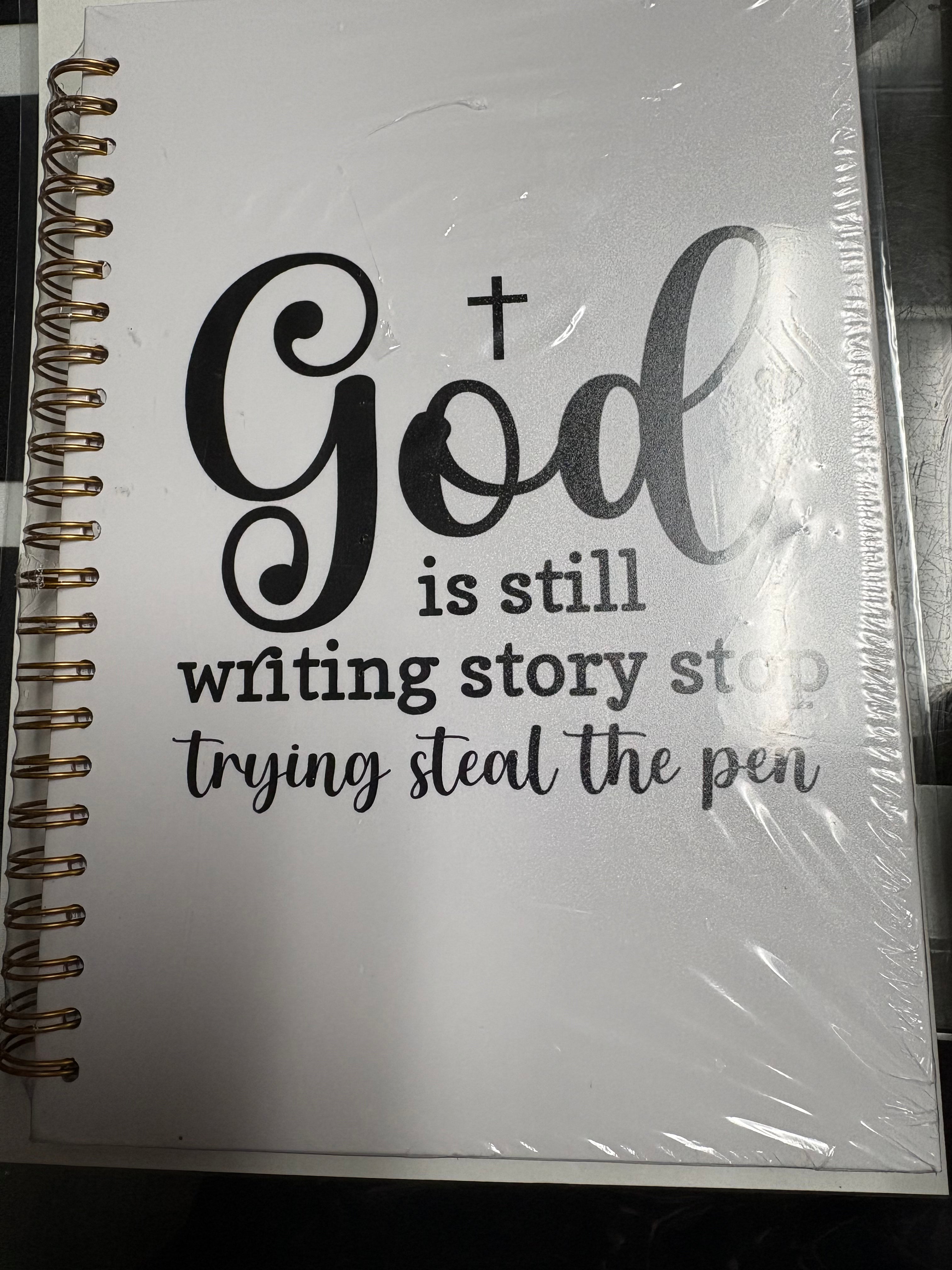 God Is Still writing . . . Notebook